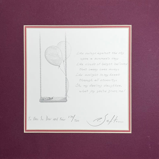 To One So Dear and Fair