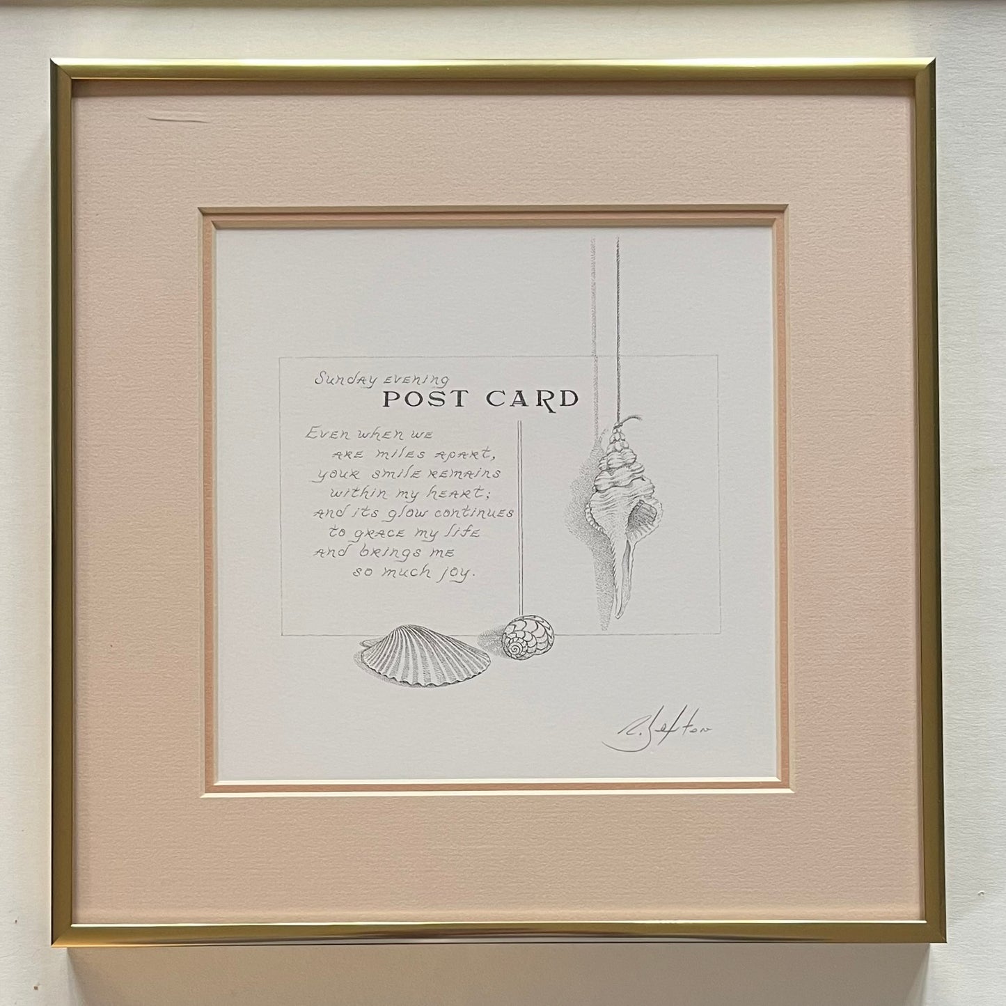 POSTCARD-Sunday Evening_Beige