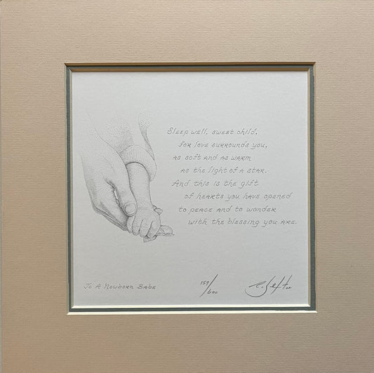 To A Newborn Babe-Matted